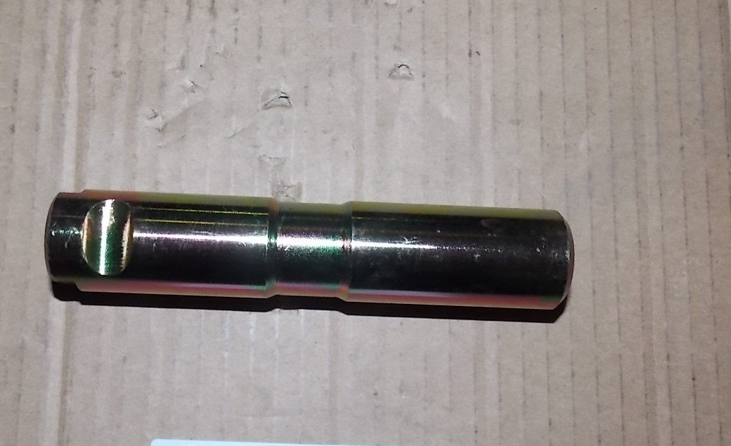 Steel leaf spring pin