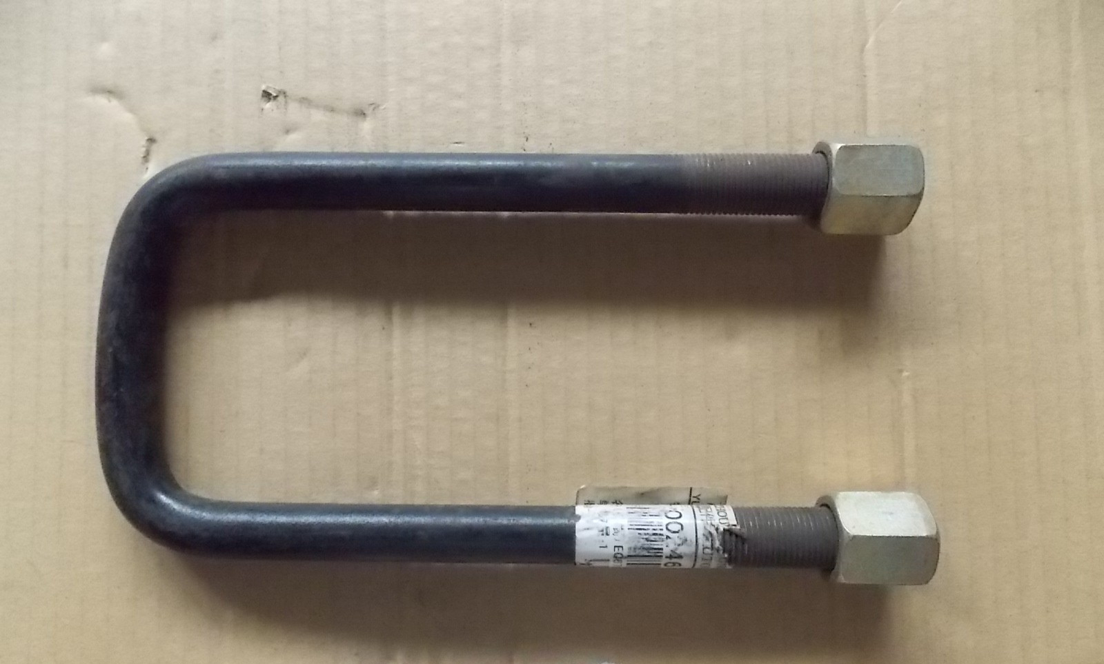 Front U-shaped bolt (front end)