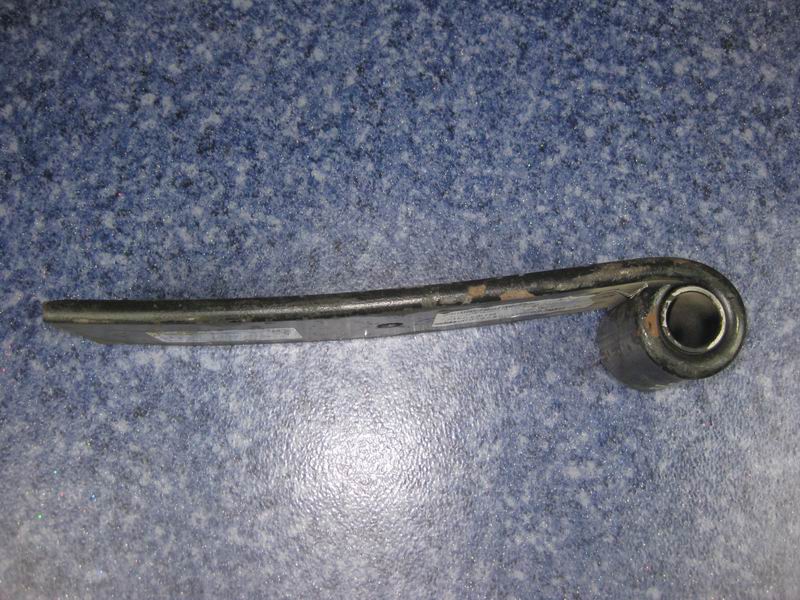 The eighth piece of front steel leaf spring (with bracket); used 2902-00507 generations-2