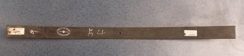 The third piece of front steel spring