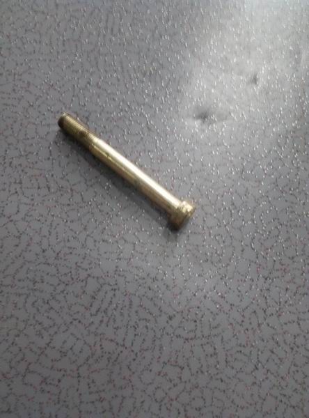 Front steel spring center bolt