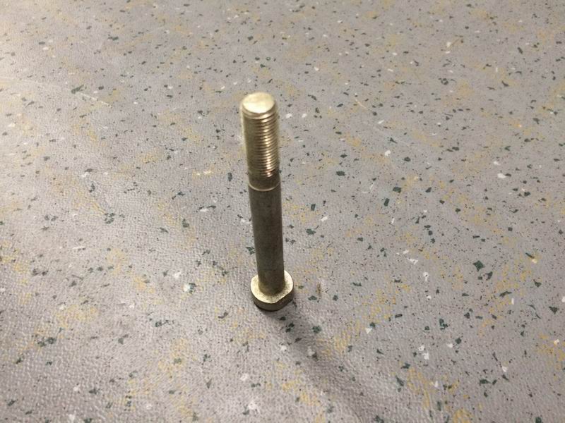 Front spring center bolt-1