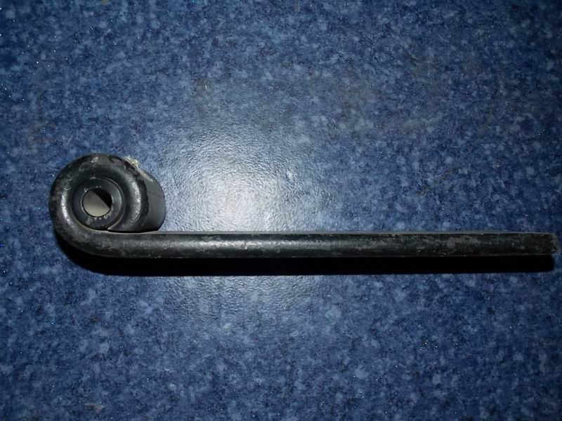 Shock absorber lower bracket with bushing-1