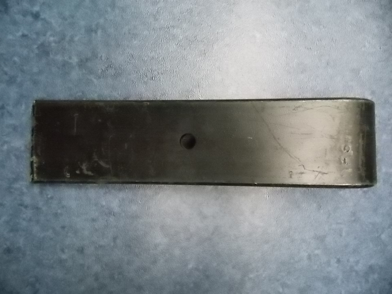 Front steel plate underspring bracket (including bushing)-1