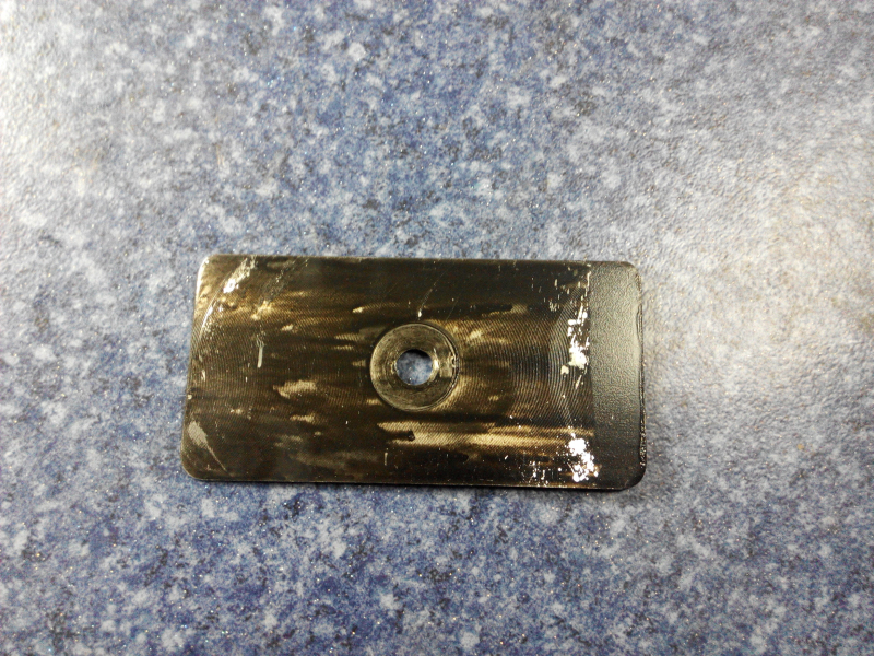 Inclined pad