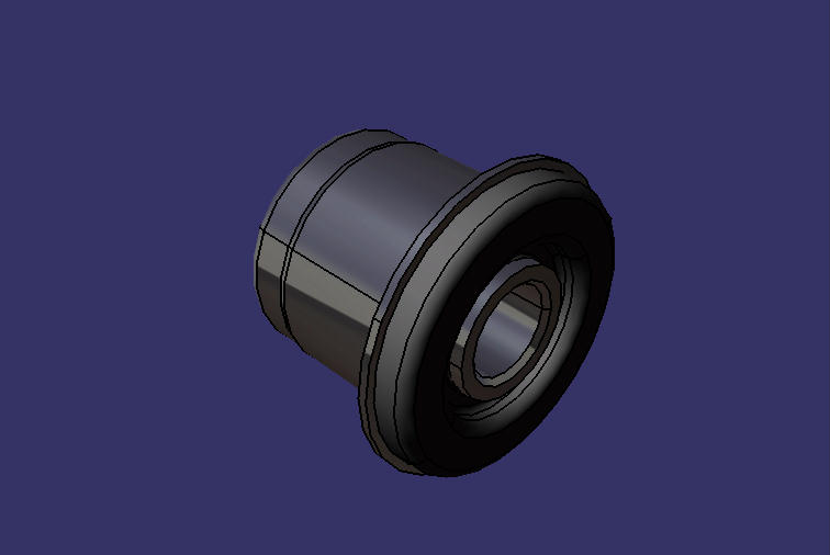 Leaf spring support bushing, 75