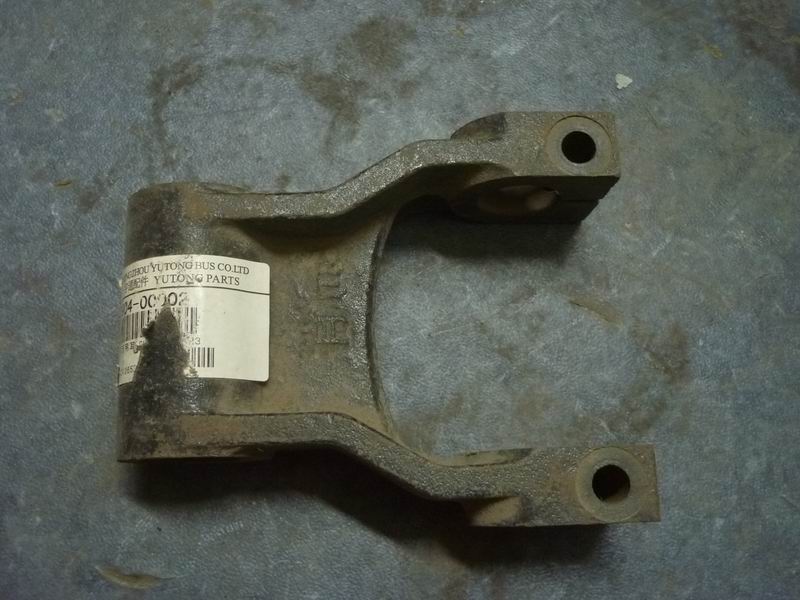 Переднее висячее ушко с бантиком