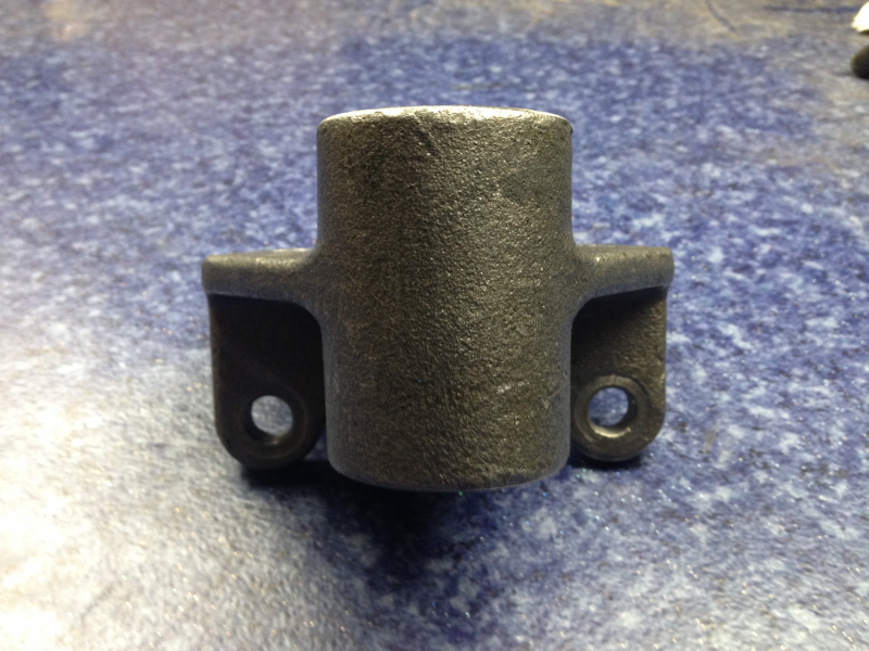 Front suspension rear support Φ25-75 (front 20), without paint-3