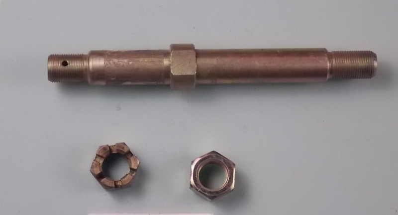 Front shock absorber lower pin-2
