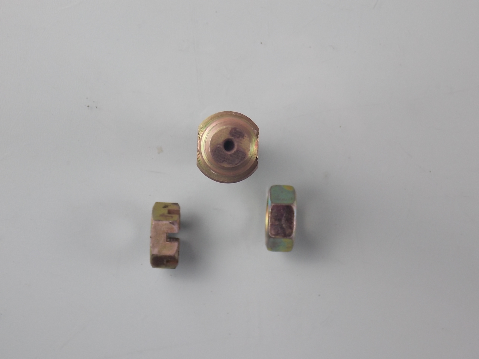 Front shock absorber lower pin-3