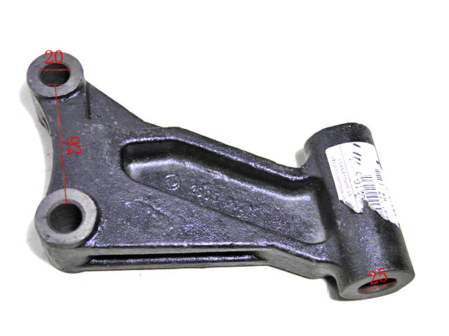 Front shock absorber lower left bracket
