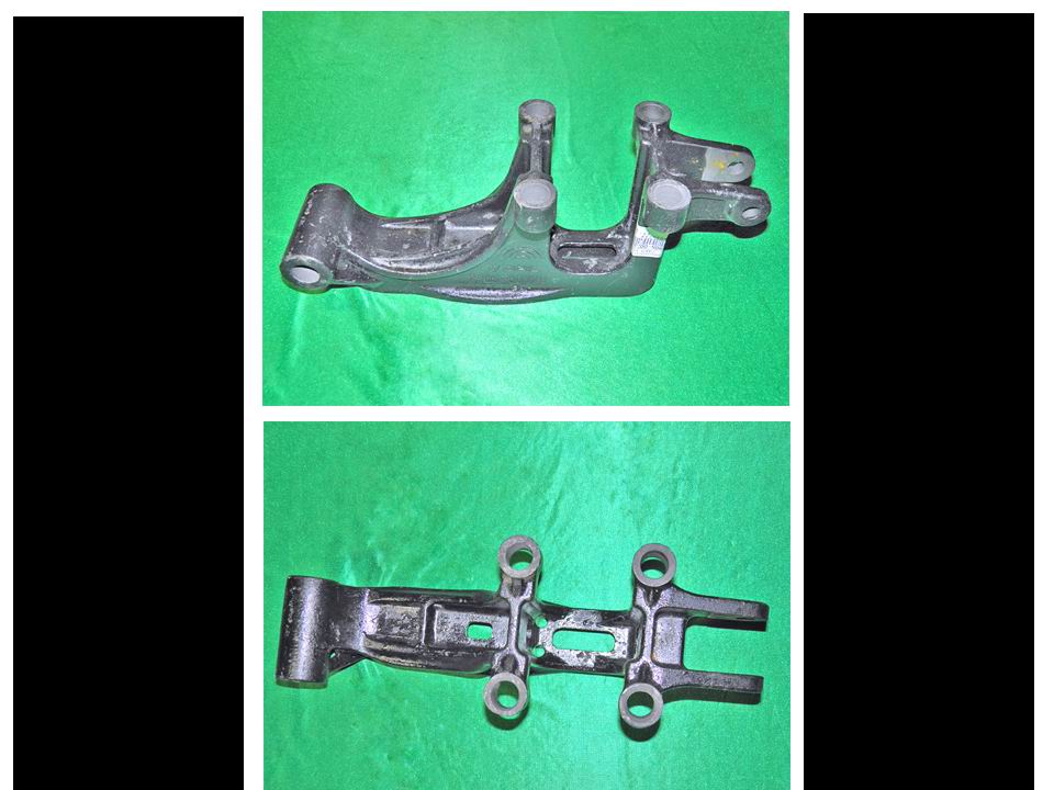 Vibration Absorber Bracket, Bolt Fixed, Lower Right, HH, 25mm