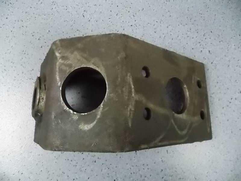 Shock absorber upper bracket (front 20); without paint-1