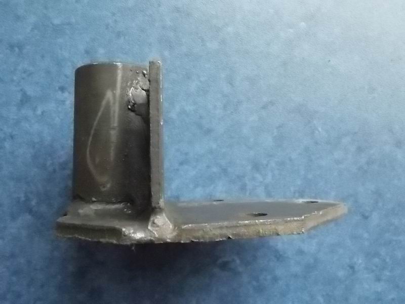 Shock absorber upper bracket (rear) (without paint)-2