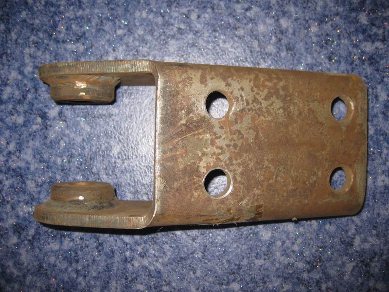 Rear shock absorber lower bracket-2