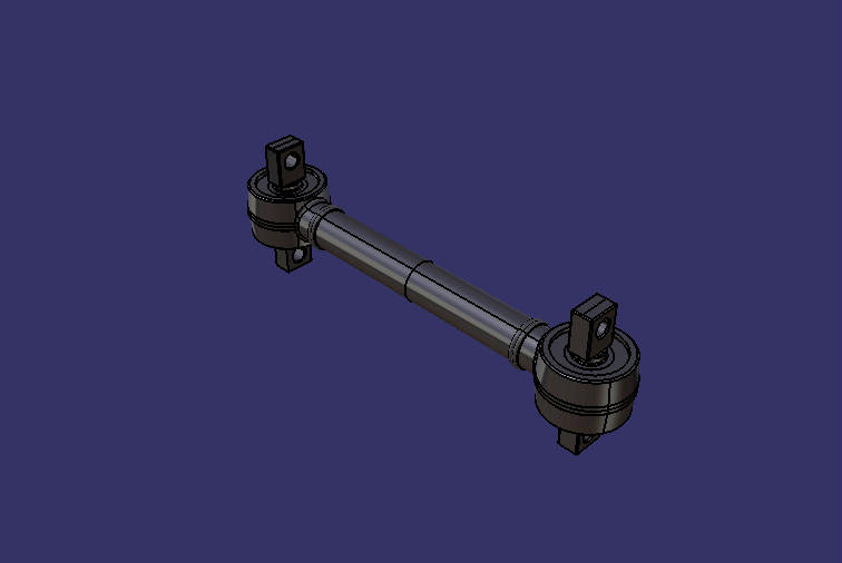Thrust rod assembly, L=446, S1=130/S2=130,48*5