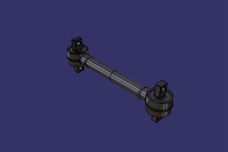 Thrust rod assembly, L=461, S1=130/S2=130,48*5