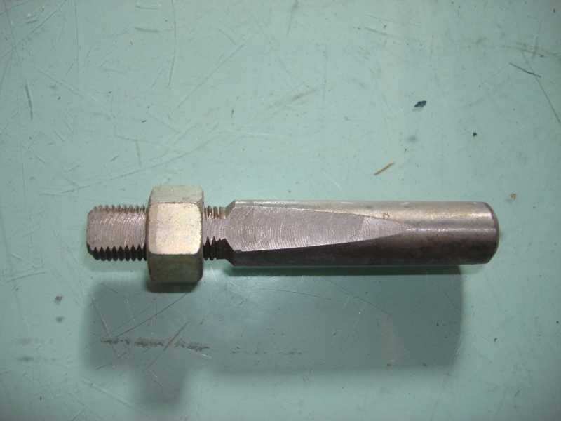 Wedge lock pin