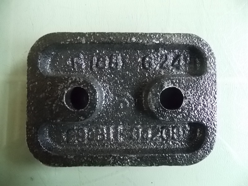 Limit block assembly-rear suspension