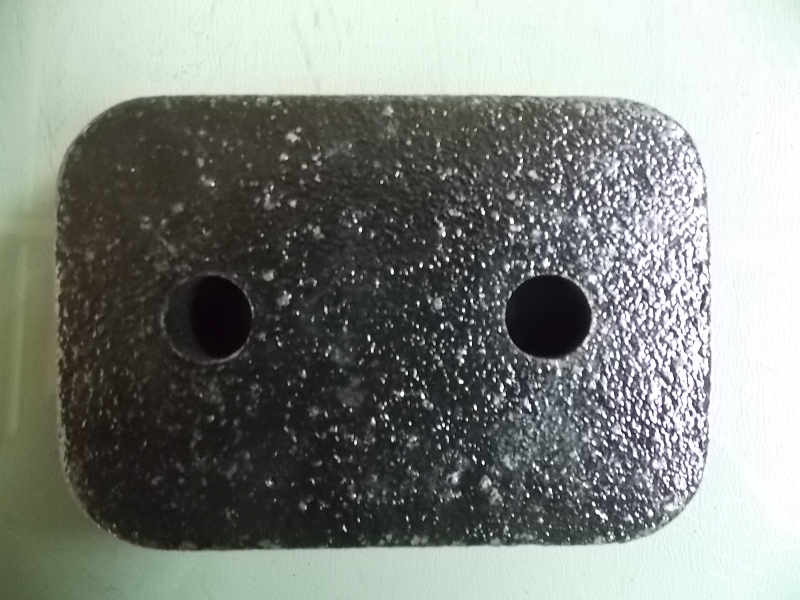 Limit block assembly-rear suspension-2