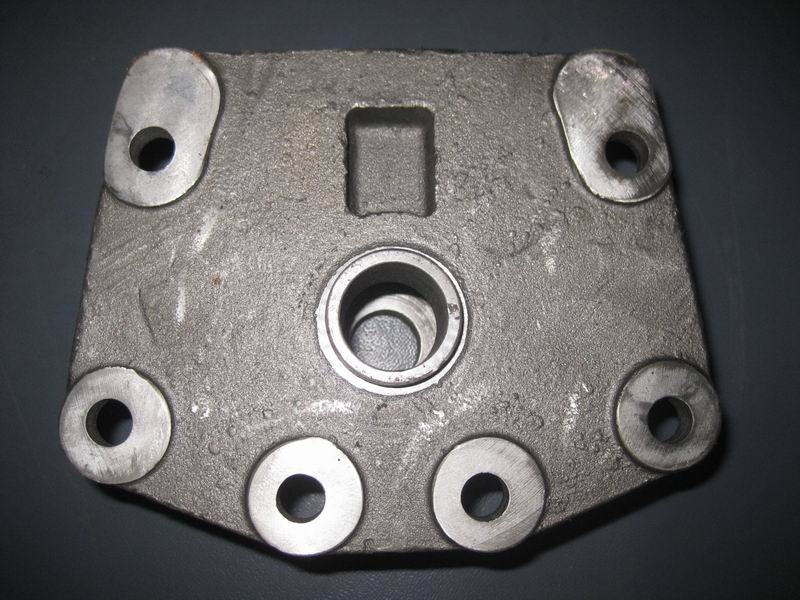 Rear leaf spring fixed end bracket, Φ35-100 (before 20), without paint-4