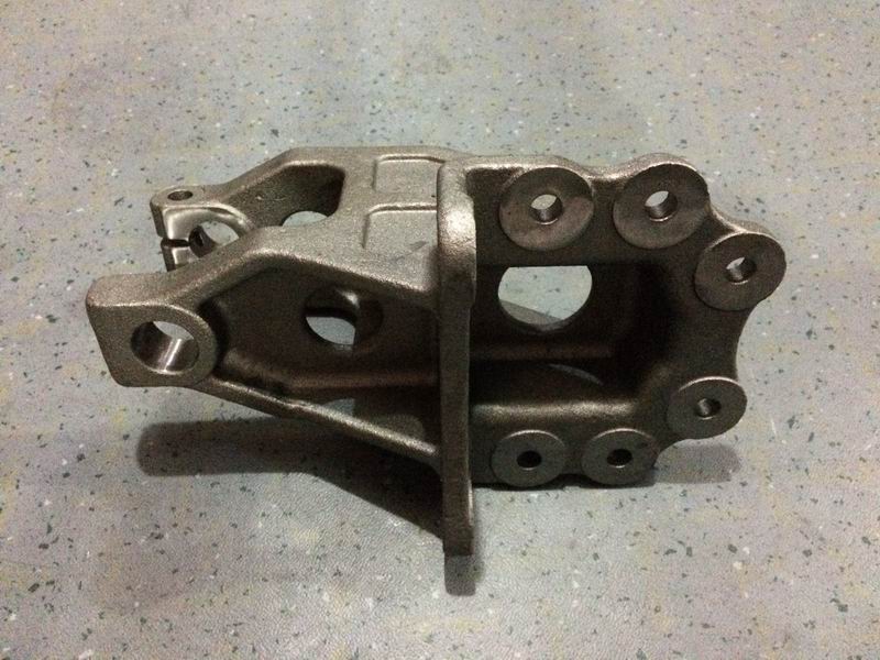 Leaf spring fixing bracket (Φ30-75)-1