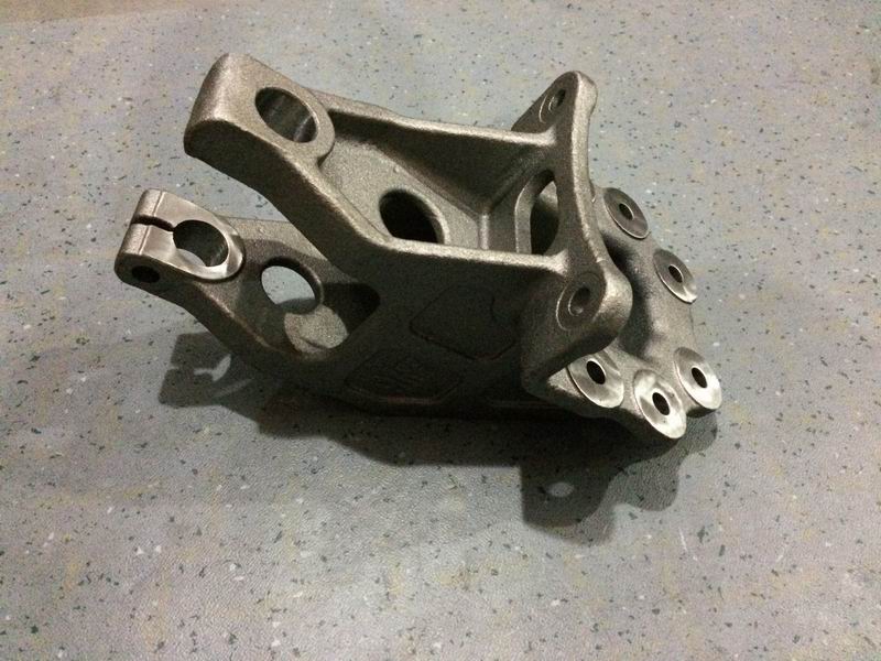 Leaf spring fixing bracket (Φ30-75)-2