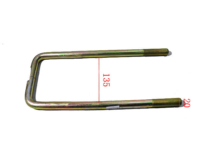 U-shaped bolt, M20*1.5, 153, 375, arc top