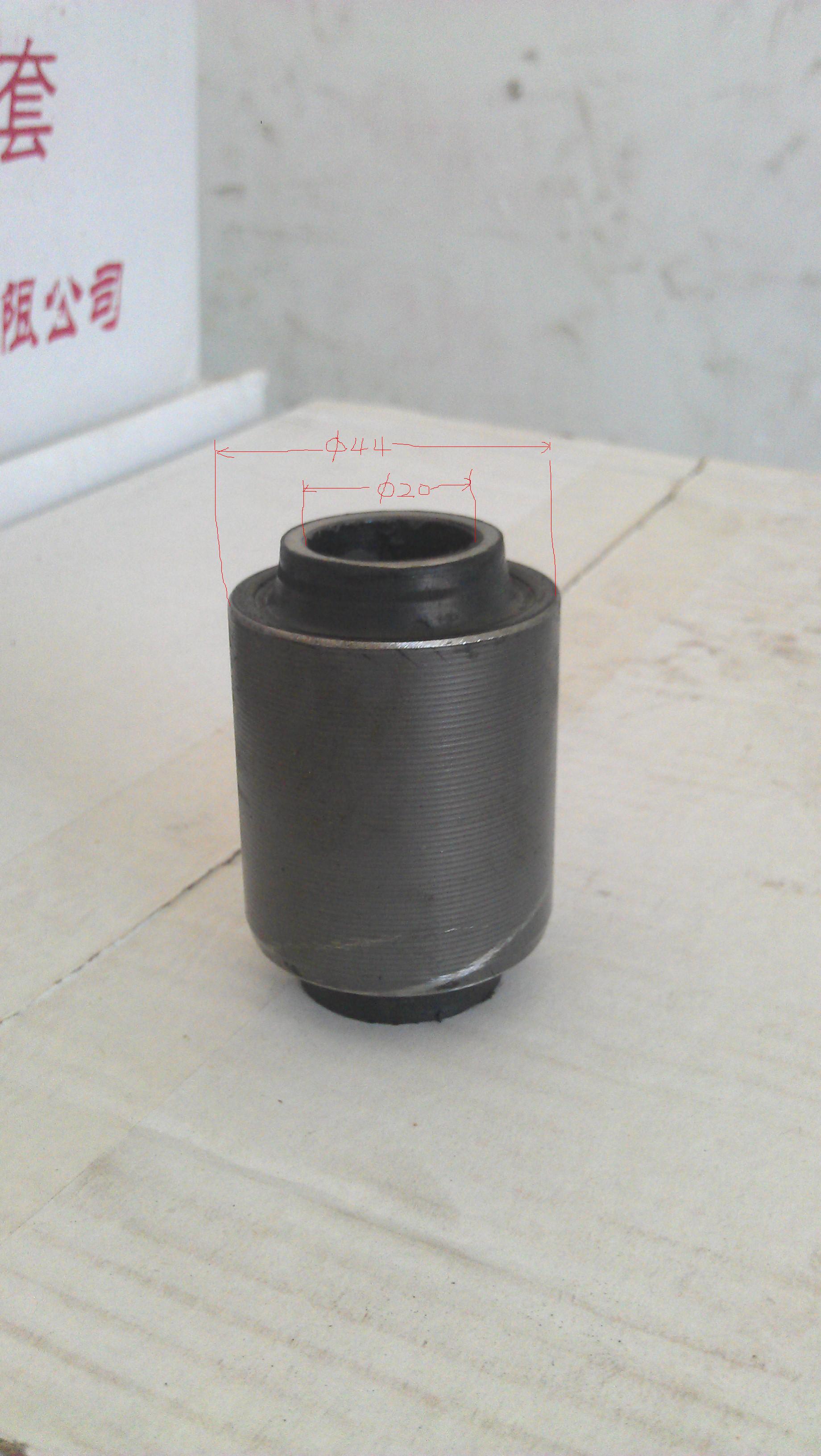 Cross-steady rod bushing
