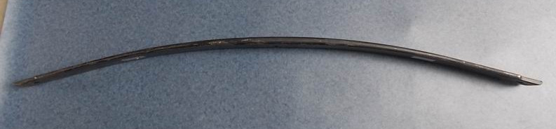 Третья часть задней стальной пружины