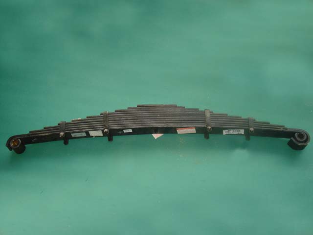 Steel leaf spring, rear suspension, 11, 75, 1400, metal bushing