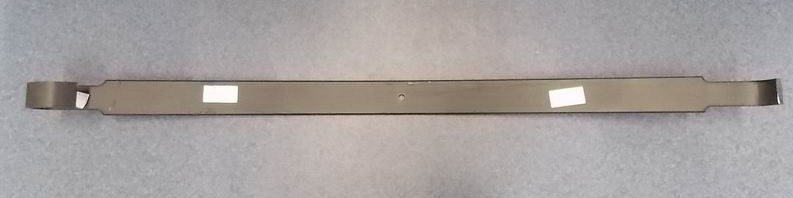 Steel leaf spring, rear suspension, 11, 75, 1400, metal bushing