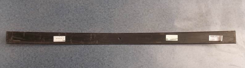 The third piece of rear steel spring