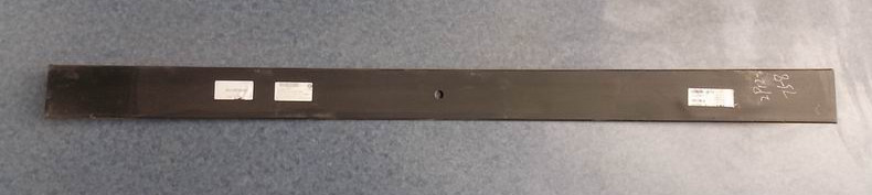 The third piece of rear steel spring