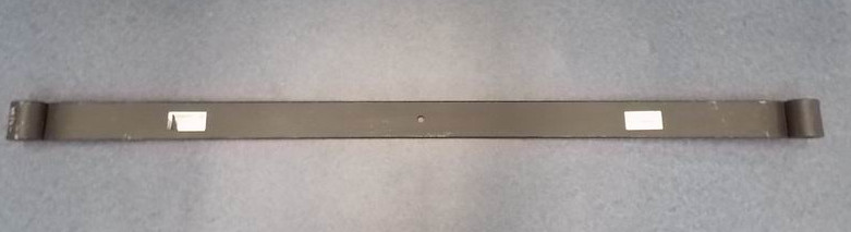 The first piece of rear steel spring