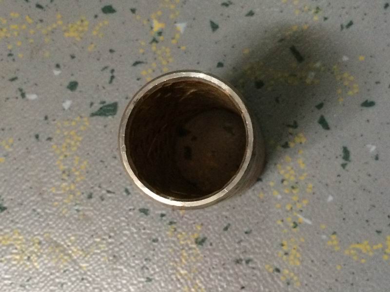 Front steel leaf spring bushing; 30*36*74-1