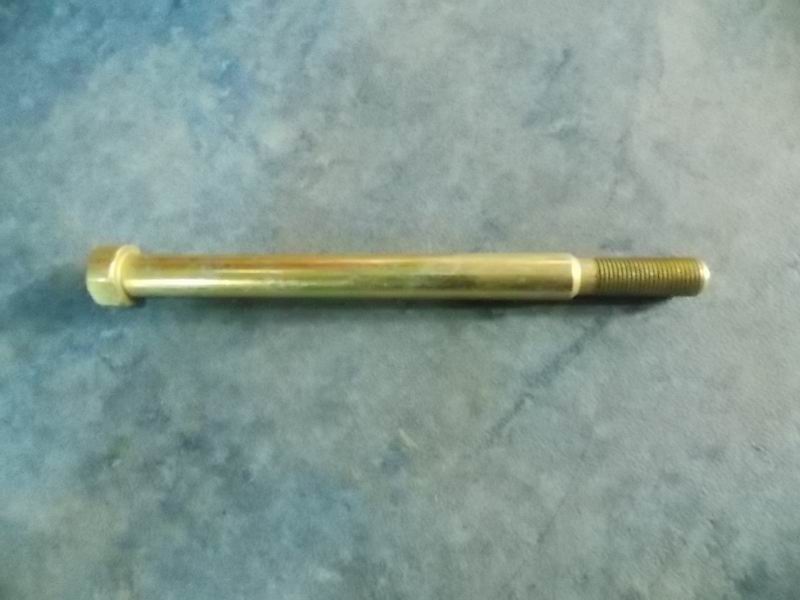 Rear steel spring center bolt