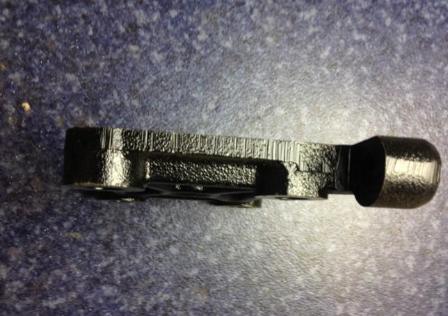 Front steel plate pin