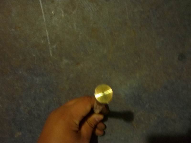 Rear steel spring center bolt-3