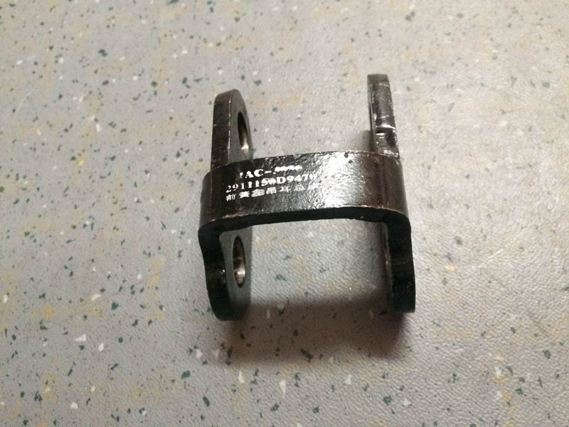 Left hang ears on the back bow