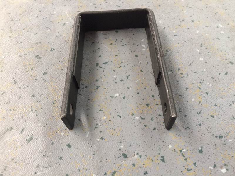Steel leaf spring wild clamp