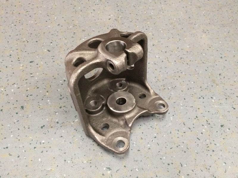 Leaf spring fixing bracket, φ20, φ32, 100, 84.5, side-mounted