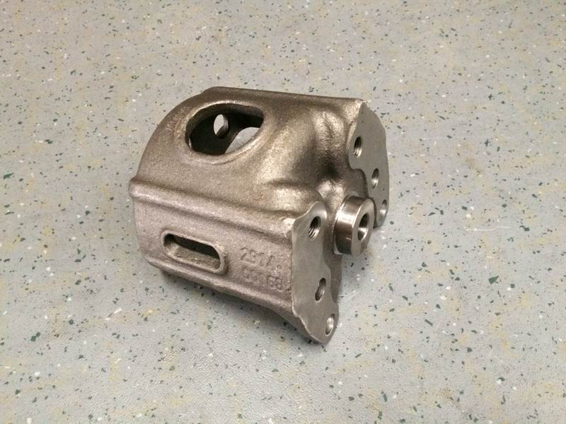 Leaf spring fixing bracket, φ20, φ32, 100, 84.5, side-mounted-1