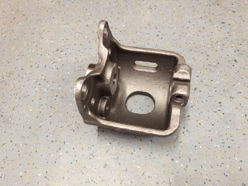 Leaf spring fixing bracket, φ20, φ32, 100, 84.5, side-mounted-2