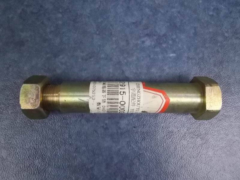 Rear shock absorber lower pin