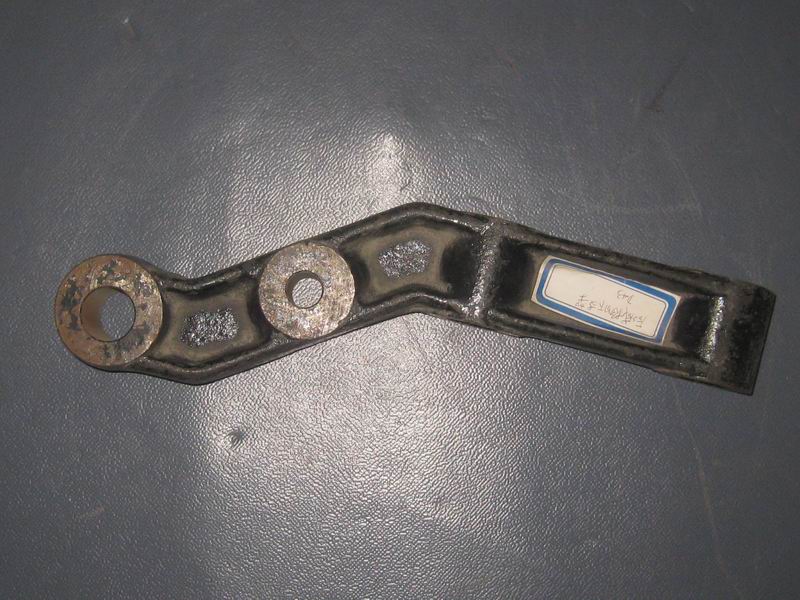 Rear shock absorber lower bracket