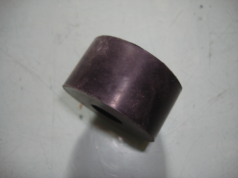 Soft pads on rear shock absorber-1