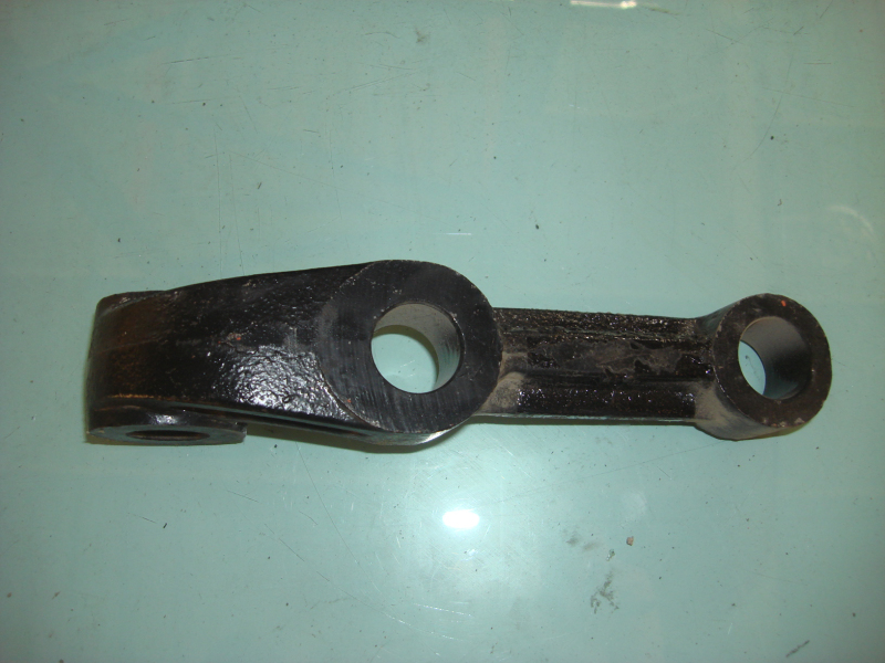 Lower bracket of rear shock absorber; left-1