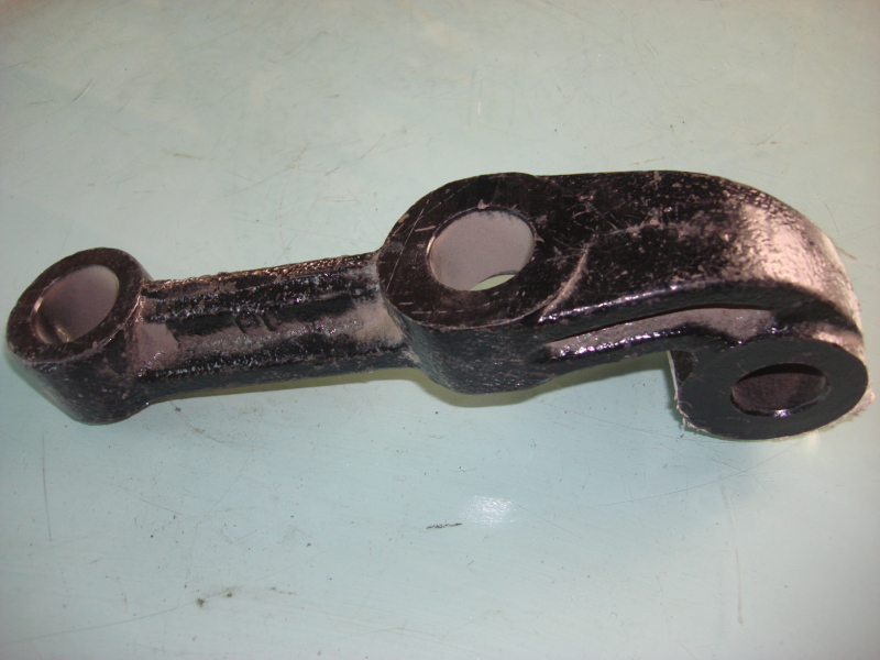 Lower bracket of rear shock absorber; right-2