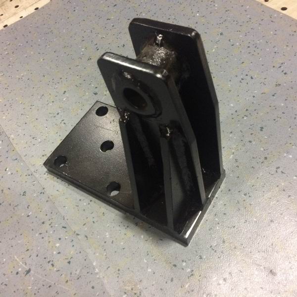 Lower bracket of vibration absorber (left)-1